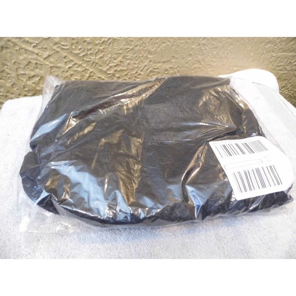 G.I.L.I. Pull-On Knit Lace Swim Wide Leg Cover-up Noir Black Size 3X - Picture 2 of 6